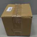 Automatic Bird Feeder No Mess Bird Cage Pet Feeder Seed Food Container for Parakeet Canary Cockatiel Parrot Finch Canary Acrylic (6.3 x 6.3 x 6.3 inch)