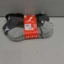 PUMA Men's 6 Pack Quarter Crew Socks (Gray, L)
