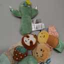 The Peanutshell Sock Rattles Set of 5 - Girl Boy Rattle Socks, Baby Toys 0-6-12 Month, Animal Newborn High Contrast Baby, Infant, New Born Toys 0-3 0-6 Months Old Babies - Boho