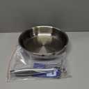 Titanium Frying Pan, Titanium Pan 11in No-Coating Non Stick Frying Pans with Removable Handle Safe for Oven, Induction, Cooktops