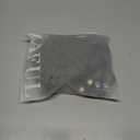 ZAFUL Women's Halter Bandeau Bikini Beaded Tie Back String Bikini Set Push Up Two Piece Swimsuit Bathing Suits (1-olive Green), Medium