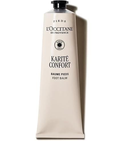 L'OCCITANE Shea Butter Intensive Foot Balm: 25% Shea Butter, Immediately Soothe Dry Feet, Soften Skin, Moisturize, Nourish, FastAbsorbing, NonGreasy, 5.3 Oz