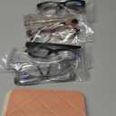 CCVOO Reading Glasses for Women, Stylish Eyeglasses, Blue Light Readers for Women, Computer Eye Glasses, Cheaters (A1 Mix)