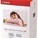 Canon KP-108IN 3 Color Ink Cassette and 108 Sheets 4 x 6 Paper Glossy for SELPHY CP1300, CP1200, CP910, CP900, CP760, CP770, CP780 CP800. Bonus: Quality Photo Microfiber Cloth