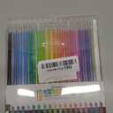 SMOOTHERPRO Glitter Gel Pens, 18 Colors Glitter Colored Pens, 1.0mm Metallic Sparkle Colorful Pens for Coloring Calligraphy Cards Journal Drawing Scrapbook(SC623-18)