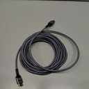 Highwings High-Speed 25 FT HDMI Cable, 18Gbps 2.0 Braided HDMI Cord, 4K HDR, HDR10, HDCP 2.2, ARC, Compatible with Roku TV/HDTV/PS5/Blu-ray (Grey)