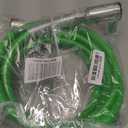 7 Way ABS Cord, 12FT 7 Way Coiled Trailer Cord, Heavey Duty Electrical Power Cable for Semi Truck Tractors - Green