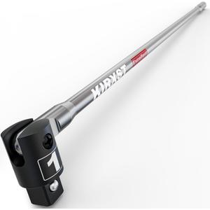 41-Inch 1 Drive Breaker Bar, Heavy Duty Extension Breaker Bar, 250 Rotatable Head, Premium Chromium Molybdenum Steel, Mechanical Work, Automobile and Motorcycle Maintenance and Repair