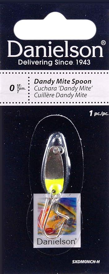 Danielson Spoon Dandy Mite Sz Nickel/CH-H, Nickel, 0 Set of 4