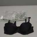 Vanity Fair Women's Illumination Front Closure Bra, 3-Way Convertible Straps, Lightly Lined Cups up to DD (Black)