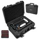 Migitec Hard Carrying Case Compatible with Nintendo Switch 2, All-In-One Travel Case for NS2 Console, Dock, 2 Pro Controllers, Joy-Con Grip, Power Adapter, 20 Games and Accessories