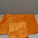 BEDELITE Flannel Pillowcases Standard Set of 2, Super Soft Fleece Pillow Case Cover with Zipper for Bedroom, Sofa, Luxury Cozy Fuzzy Velvet Pillow Shams for All Seasons(20x26 Inches, Burnt Orange)