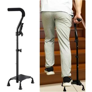 Stair Climbing Assist Cane for Elderly People, Step-Type Stair Walker Stair Walkers for Seniors Stair Lift Stability Cane