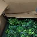 Artificial Boxwood Roll Panels: 40 X 120 In (33.5 Sqft) UV-Anti Artificial Ivy Privacy Fence Wall Screen for Indoor Outdoor Green Grass Wall Decor & Ivy Fence Covering Privacy