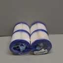 60% Denser Filter, High-Efficiency Screw-in Hot Tub spa Filters Replacement Compatible with All Relxtime, Aleko, Wejoy, Aquaspa Hot Tubs & Other Spas (4 Filters + 2 Filter Bags)