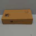 Handicrafts Home Decorative Storage Box, Keepsake Box Jewellery Organiser Abstract Wood Box, Handmade Wooden Jewelry Box with Resin & Brass Inlay, Memory Box for Home Decor, Coffee Table- 10x4.5x2.5