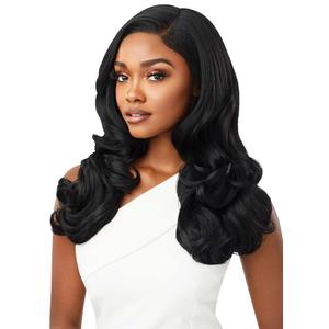 Outre Lace Front Wig - Perfect Hair Line 13x6 - AURABEL (OFF BLACK 1B)