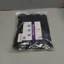 Magnetic Changeable Business Hours Sign with Double Sided Open Closed Signs, Metal Hours of Operation Signs, Store Hours Sign for Glass Door or Window BLACK