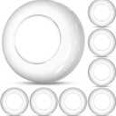 LED Puck Lights, Tap Light Battery Operated Push Button Light Stick Up Lights Under Cabinet Lighting Wireless Lights for Kitchen Counter Cabinet, Closet, Shed, RV, Attic, Shelf, 8 Pack