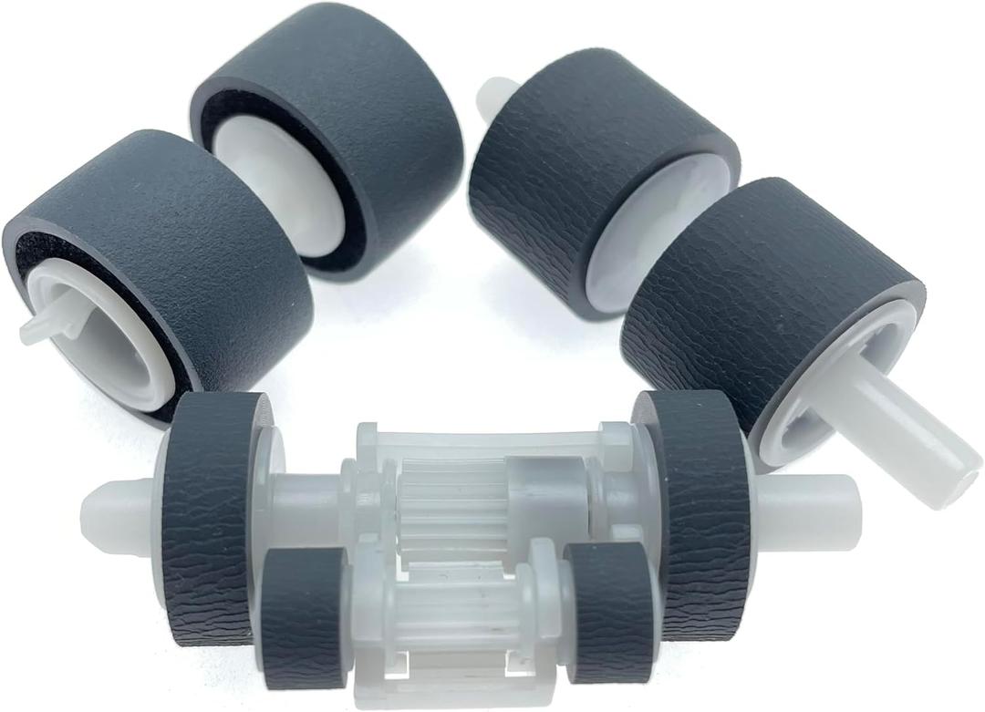 Scanner Feed Pick Pickup Brake Separation Roller Kit Compatible with Epson Workforce DS-410 DS-510 DS-520 DS-560 DS-510N DS-520N DS-560N