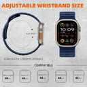 Odbeai Sport Band Compatible with Apple Watch Ultra 2 3/Ultra Band,Compatible with Apple Watch Bands for Men 49mm 46mm 45mm 44mm 42mm,Waterproof Silicone Strap for iWatch Bands All Series SE 11 10 9-1