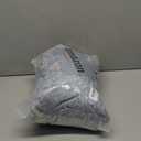 Sutuo Home Boho Curtains for Living Room 90 Inches Long, Semi-Blackout French Country Striped Linen Vintage Shabby Chic Tassels Hollow Window Treatment Bohemian Drape, 1 Panel 52" W x 90" L Blue