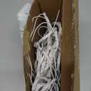 Vanthylit Lighted Christmas Garland, 6 FT White Birch Garlands with 48 LED Warm White Lights, Waterproof Outdoor White Twig Branch Garland Plug in Xmas Decoration for Bedroom Fireplace Mantle Mantel