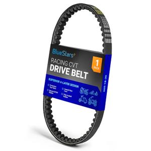 BlueStars Durable 669-18-30 Racing CVT Drive Belt - Fits for 49cc 50cc GY6 139QMB Short-case Engine Scooter, ATV, Go Kart, Moped - Compatible with Roketa, Baja, Sunl, Jonway, Taotao, JM Star