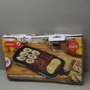 Dash Deluxe Everyday Griddle - Electric Griddle with Removable Plate - Nonstick, Easy-Clean Surface & Anti-Slip Base - Recipe Book Included - Aqua
