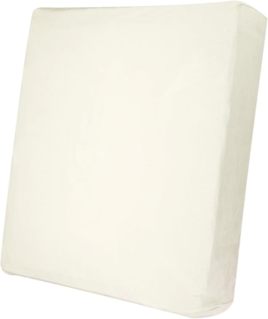 uxcell Couch Cushion Covers, Stretch Sofa Cushion Covers, Soft Protector Cover for Sofa Armchair Cushion, White