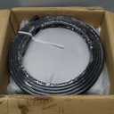 Room Divider Curtain Sets with Bendable Ceiling Track, 95% Blackout Total Privacy Ceiling Track Curtains Floor to Curtains Track Kits 12.5 ft Wide x 7 ft Tall, Grey, 1 Panel