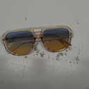 livho Trendy Polarized Square Aviator Sunglasses Women Men Square Eyewear Frame, Retro Sun Glasses for Women Men 2025 Shades