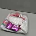 Koatobbor Girls Cheerleader Costume Halloween Party Dress Up with Accessories (5-6 Years, Pink)