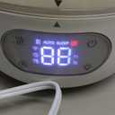 DREO Humidifiers for Bedroom, 3L Top Fill 30H & 26dB Quiet Runtime for Large Room, Cool Mist Ultrasonic Humidifier with Humidity Sensor, Night Light for Home, Baby, Nursery, Plants, New Edition (Pearl White)