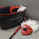 O-Cedar EasyWring Microfiber Spin Mop, Bucket Floor Cleaning System, Red, Gray, Standard