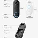 REOLINK Video Doorbell WiFi Camera - Wired 2K Outdoor, 5G&2.4G WiFi, 4:3 Wide View Angle, Smart Detection, Local Storage, No Subscription Front Door Home Security, Customized Reolink Chime