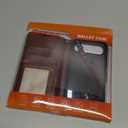 Bocasal Detachable Wallet Case for iPhone 17 Air RFID Blocking Card Slots Holder Premium PU Leather Magnetic Kickstand Shockproof Wrist Strap Removable Flip Protective Cover 5G 6.5 inch (Brown)