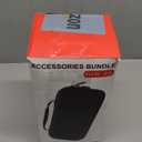 Switch 2 Accessories, Bundle Case for Nintendo Switch 2 (2025), MENEEA 20-IN-1 Kits: Carrying Case, Controller Charger Dock, Grips for Joy Con,Steering Wheels for Mario Kart,Protective Cover for Controller Console for Switch 2 (White)