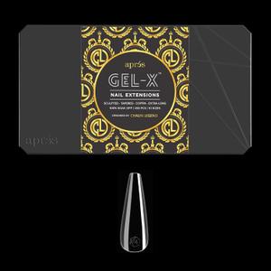 Chaun Legend x Apres Nail Gel-X Sculpted Stiletto Extra Long Box of Tips | 250 Gel-X Tips | Premium Quality | 10 Sizes 0-9 | No Size 00 Included | 2022 Version