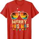 Merry Cruisemas 2026 Christmas Santa Reindeer Cruise T-Shirt S