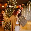 15.7x11.8'' Wooden Christmas Countdown Advent Calendar Farmhouse Christmas Calendar, Xmas Wooden Hanging Decor for Wall, Xmas Wall Decoration for Bedroom Gifts(Retro)