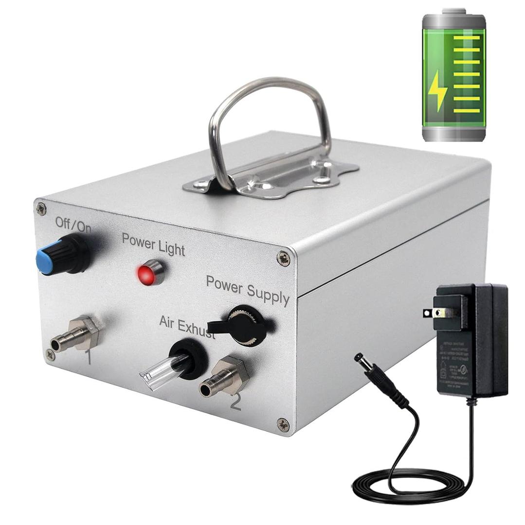 Pulsating Vacuum Pump Compatible with Hantop Milking Machine (Battery Pump (Adjustable)