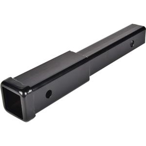 Fullwatt 12" Trailer Hitch Extension for 2-Inch Receiver Tube Extender Receiver Extension Tube Extenders 5/8" Pin Hole 4000 LBS Tow Capacity (12")