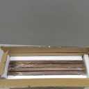 Giftgarden Brown 5x7 Picture Frame Set of 4, 6x8 Matted to 5x7 Photo Rustic Walnut Frames with Mat for Wall or Tabletop