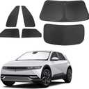 TINGLU Window Shades for Hyundai Ioniq 5 2022-2025 2026 Accessorie Car Side Full Windows Rear Triangular Windshield Sun Shade Sun UV Rays & Privacy Protection for Camping,Napping,and Relaxing 6PCS