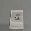 JSAUX Cell Phone Stand 2-Pack, Foldable Aluminum Adjustable Phone Holder for Desk Portable Travel Essentials Office Accessories for iPhone 17 16 15 14 13 Pro Max Samsung S25 S24 S23 Ultra Kindle-Gray