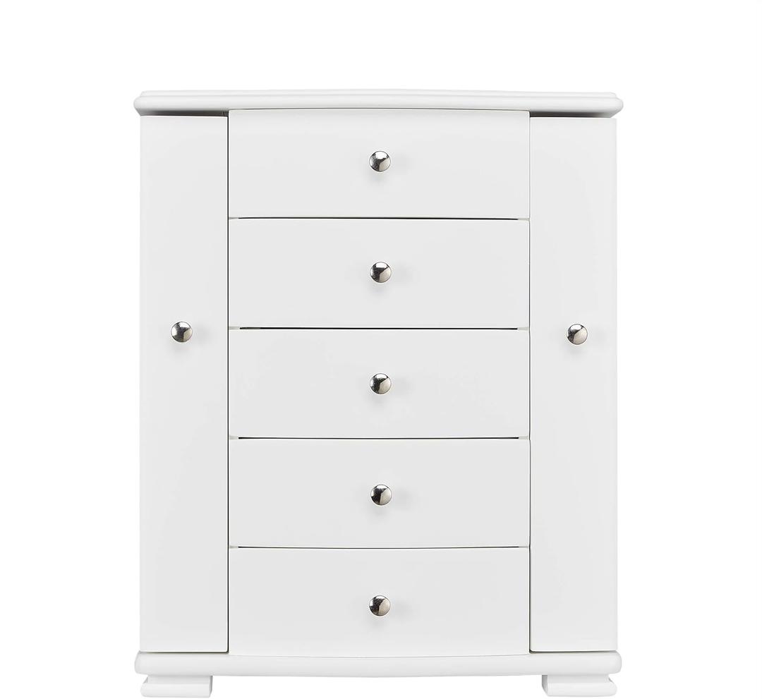 Contemporary White Jewelry Box