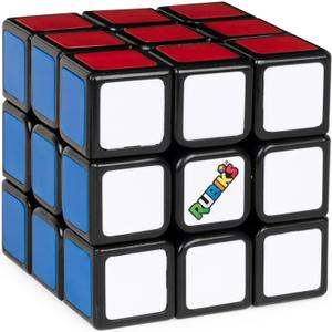 Rubik's Cube, The Original 3x3 Cube, Problem-Solving Brain Teaser, Color-Matching Puzzle, Fidget Toy, Sensory Puzzle, for Ages 8 & Up