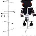 Hockey Gear Drying Rack Metal Hockey Drying Rack for Storing Adult and Child Sports Equipment 4 Additional Hanging Clips