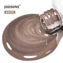 3 x JODSONE Cat Eye Gel Nail Polish 16.5ml Brown Single Colors for Holographic Glitter Cat Eye with Magnet Reflective Translucent Need U V Lamp
